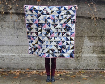 Recycled Fabric Quilt