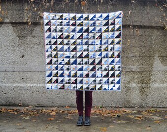 Recycled Fabric Quilt