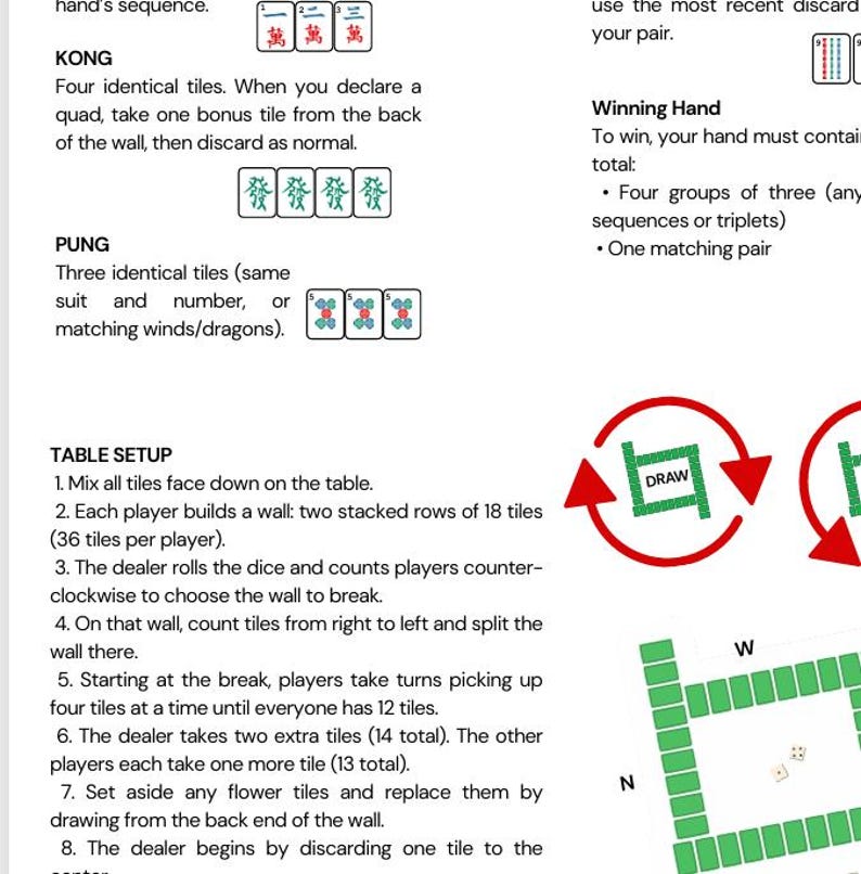 Mahjong Rules.pdf 2026 American Mahjong Cheat Sheet | Hands Grouped by Category | Color ...