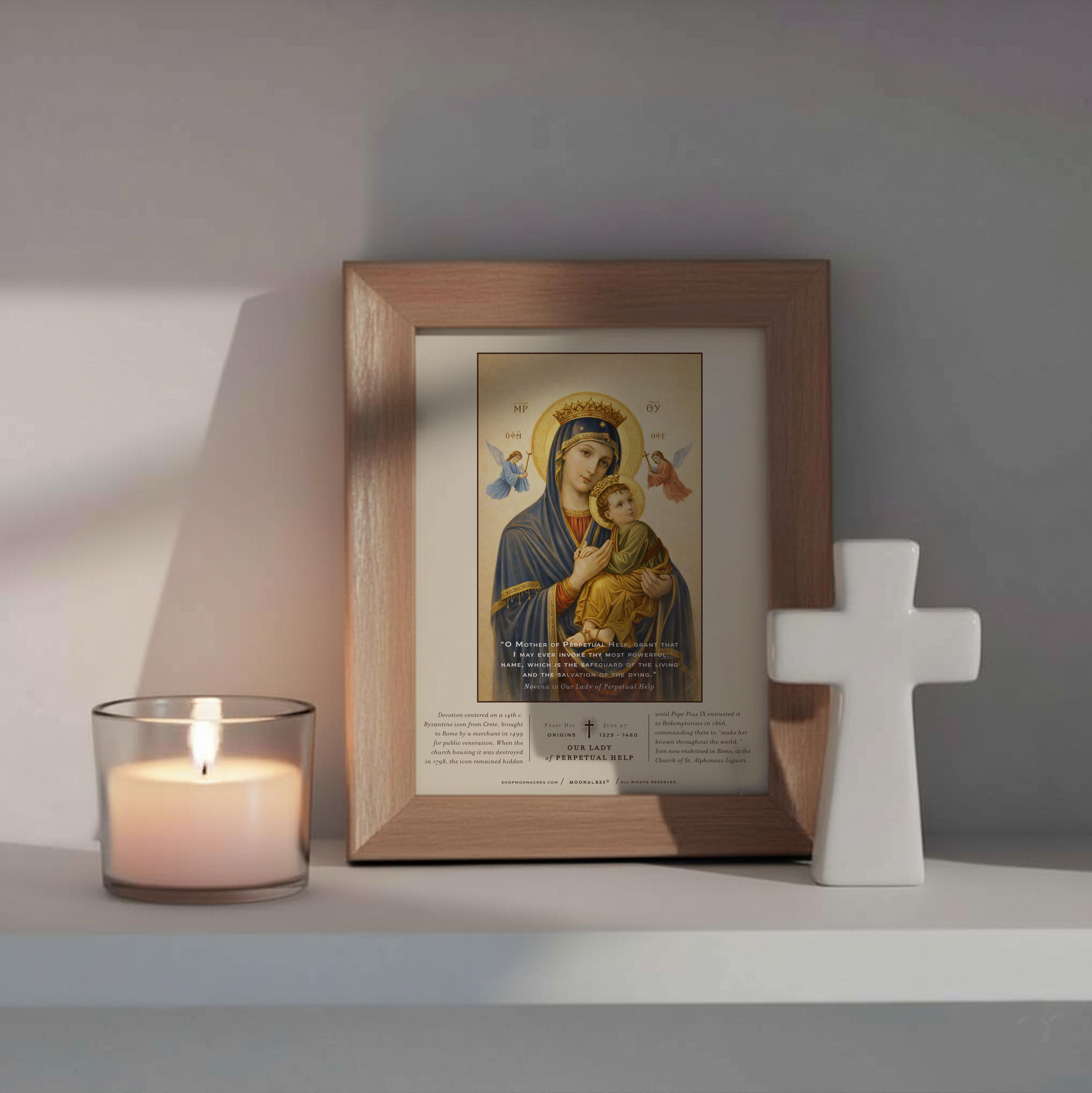 Our Lady of Perpetual Help Print | Byzantine Icon Art (digital Download ...
