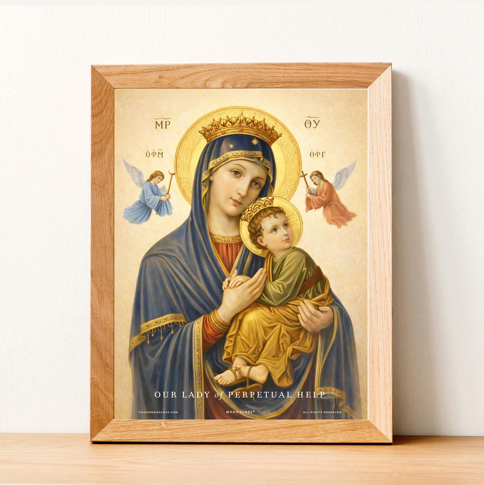 Our Lady of Perpetual Help Print | Byzantine Icon Art (digital Download ...