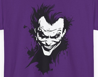 Camiseta Joker Comics 100% algodón multicolor tallas S-XL++ unisex