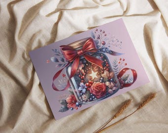 Sweet Christmas card | Christmas postcard | Postcard | Christmas card | Gift card