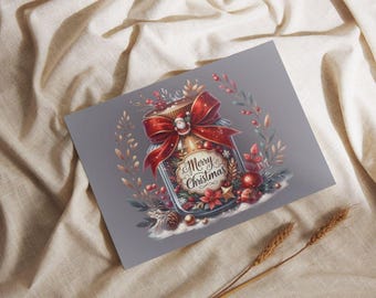 Beautiful Christmas card | Merry Christmas | Christmas card | Christmas postcard | Postcard | Gift card