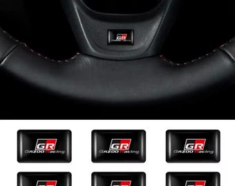 Brandneu * 10 toyota GR Gazoo Racing Abzeichen Aufkleber Set Interior Exterieur Abzeichen GR86 Supra Huilex Rav4 Corolla Yaris GR86 Supra Huilex