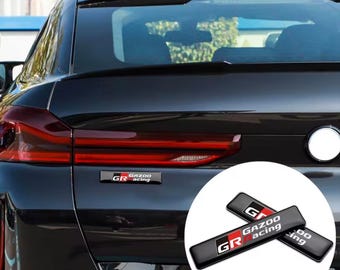 Brandneu * 5 TOYOTA GR Gazoo Racing Abzeichen Aufkleber Set Innen Außen Abzeichen GR86 Supra Huilex Rav4 Corolla Yaris GR86 Supra Huilex