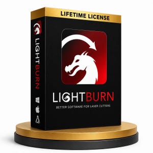 LightBurn Pro Laser Engraving Software | Lifetime Access - Instant Download