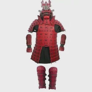 Full Samurai Armor - Leather Armor for LARP and Cosplay Halloween