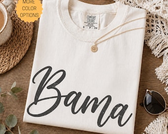 Retro Alabama Comfort Colors® T-Shirt, Distressed Bama Shirt, Vintage Game Day Sweatshirt, Women's Alabama Shirt, Sports Dad Tailgate Tee