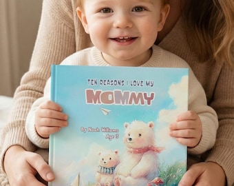 Personalized Mommy and Me Book, Mothers Day Gift from Kids, Children Storybook for Mom