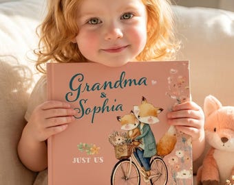 Personalized Book for Grandma, Mothers Day Storybook Gift from Grandchildren, Nana Granny Birthday Keepsake
