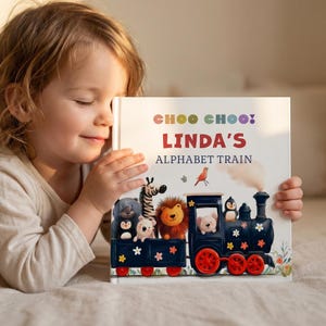 Libro de cuentos del alfabeto personalizado para niños, libro con nombres personalizados para niñas y niños, regalo único para guardar recuerdos infantiles.