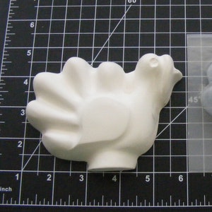 Turkey Mold - 5.00&quot; Plastic Mold | Soap Mold | Resin Mold | Craft Mold | Plaster Mold | Bath Bomb Mold | Chocolate Mold | Plaster Mold