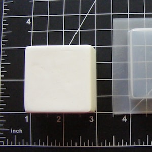 Square Mold 2"  - Plastic Mold for Bath Bombs | Soap Mold | Resin Mold | Craft Mold | Bath Bomb Mold | Stencil Bath Bomb Mold | Square