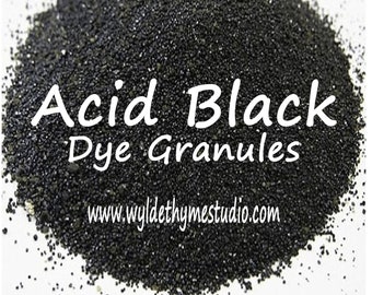 Tinte negro ácido - Tinte soluble en agua / Tinte para bombas de baño / Tinte para jabón / Tinte para manualidades / Tinte negro puro / Tinte premium / Tinte concentrado / Aurora Dyz