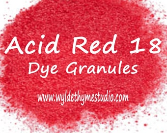 Acid Red 18 Dye - Water Soluble Dye | Bath Bomb Dye | Soap Dye | Craft Dye | Purple Dye | Premium Dye | Concentrated Dye | Aurora Dyz