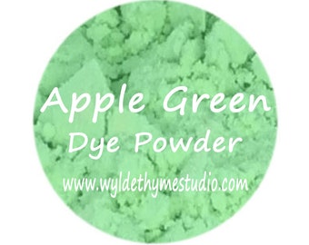 Apple Green Dye - Water Soluble Dye | Bath Bomb Dye | Soap Dye | Craft Dye | Concentrated Colorant | Premium Dye | Green Dye | Aurora Dyz