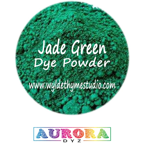 Jade Green Dye - Acid Green 25 | Water Soluble Dye | Bath Bomb Dye | Soap Dye | Craft Dye | Concentrated Colorant | Premium Dye | Green Dye