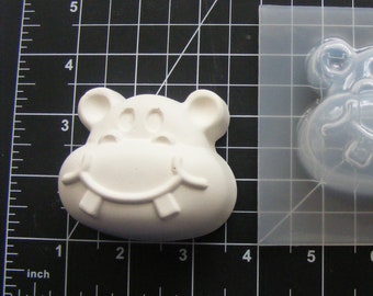 Hippo Lollipop Clear Plastic Chocolate Candy Mold AO268 for sale online
