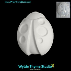 Ladybug Mold -  Plastic Mold for Bath Bombs | Soap Mold | Resin Mold | Craft Mold | Plaster Mold | Bath Bomb Mold | Ladybug Bath Bomb Mold