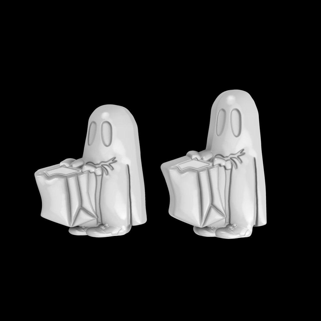 Trick or Treater Mold Chocolate Mold Soap Mold Resin Mold Craft Mold