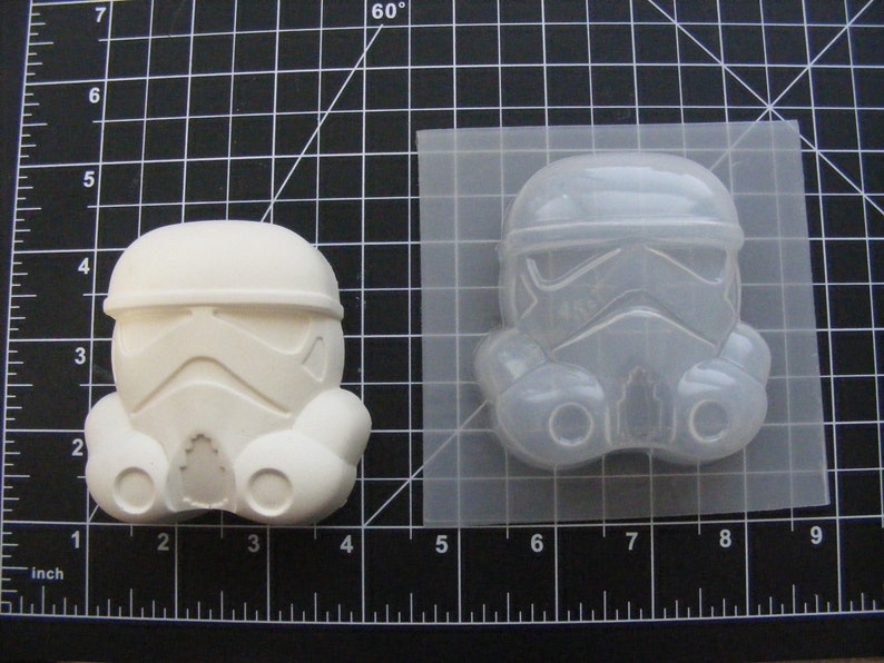 Star Wars Storm Trooper Mold Plastic Mold Soap Mold Etsy