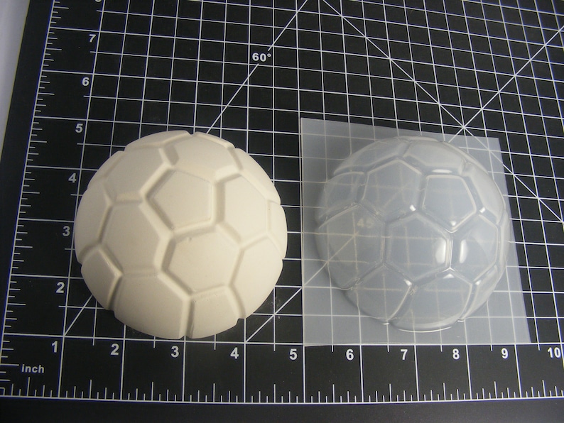 Soccer Ball Mold Plastic Mold for Bath Bombs Soap Resin Etsy Canada