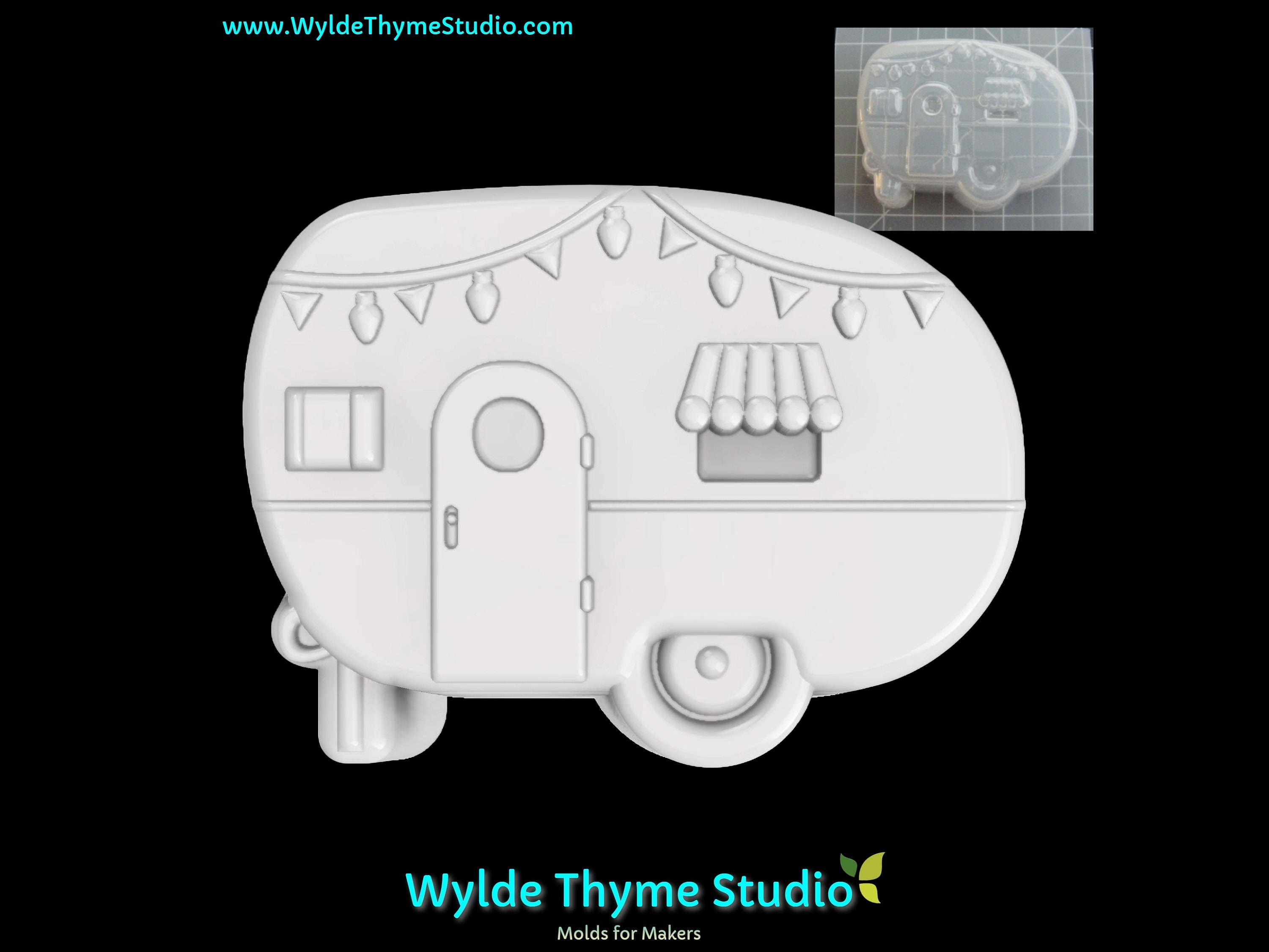 Snowflake Mold Style #3 – Wylde Thyme Studio