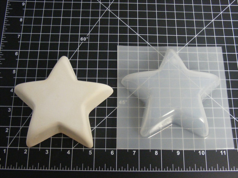 Plastic Mold for Bath Bombs Craft Mold Star Shaped Mold Bath Bomb Mold Resin Mold Plaster Mold Soap Mold Star Bath Bomb Mold