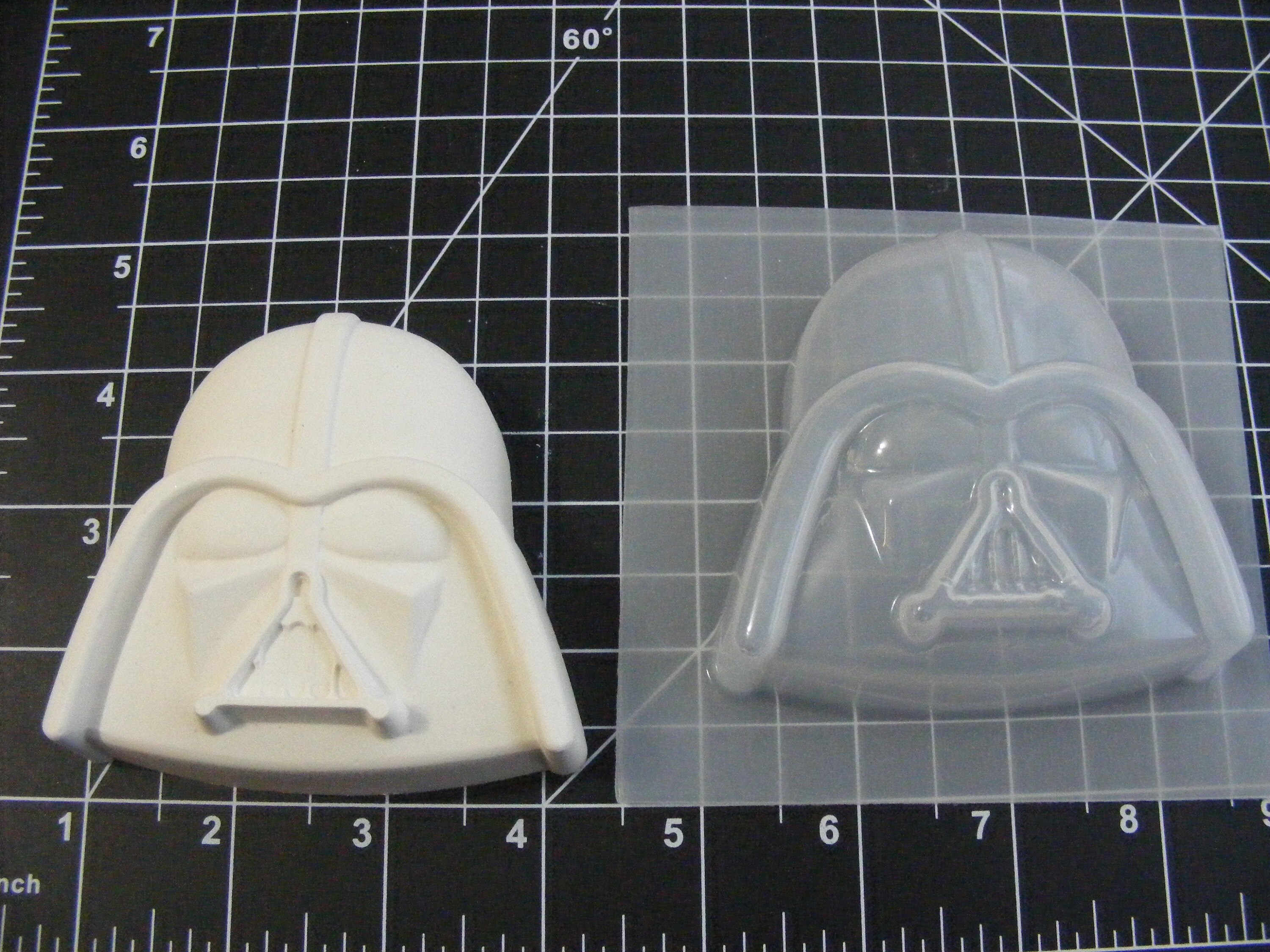 Star Wars Darth Vader Mold Plastic Mold Soap Mold Resin Etsy