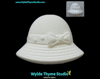 Bonnet Hat Mold - Plastic mal voor badbommen | Zeepvorm | Harsvorm | Ambachtelijke mal | Gipsvorm | Badbomvorm | Ambachtelijke mal