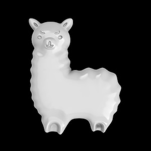 Lil Llama Mold  - Plastic Mold for Bath Bombs | Soap Mold | Resin Mold | Craft Mold | Bath Bomb Mold | Plastic Bath Bomb Mold | No Drama