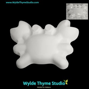Crab Mold  - Plastic Mold for Bath Bombs | Soap Mold | Resin Mold | Craft Mold | Plaster Mold | Bath Bomb Mold | Crab Bath Bomb Mold
