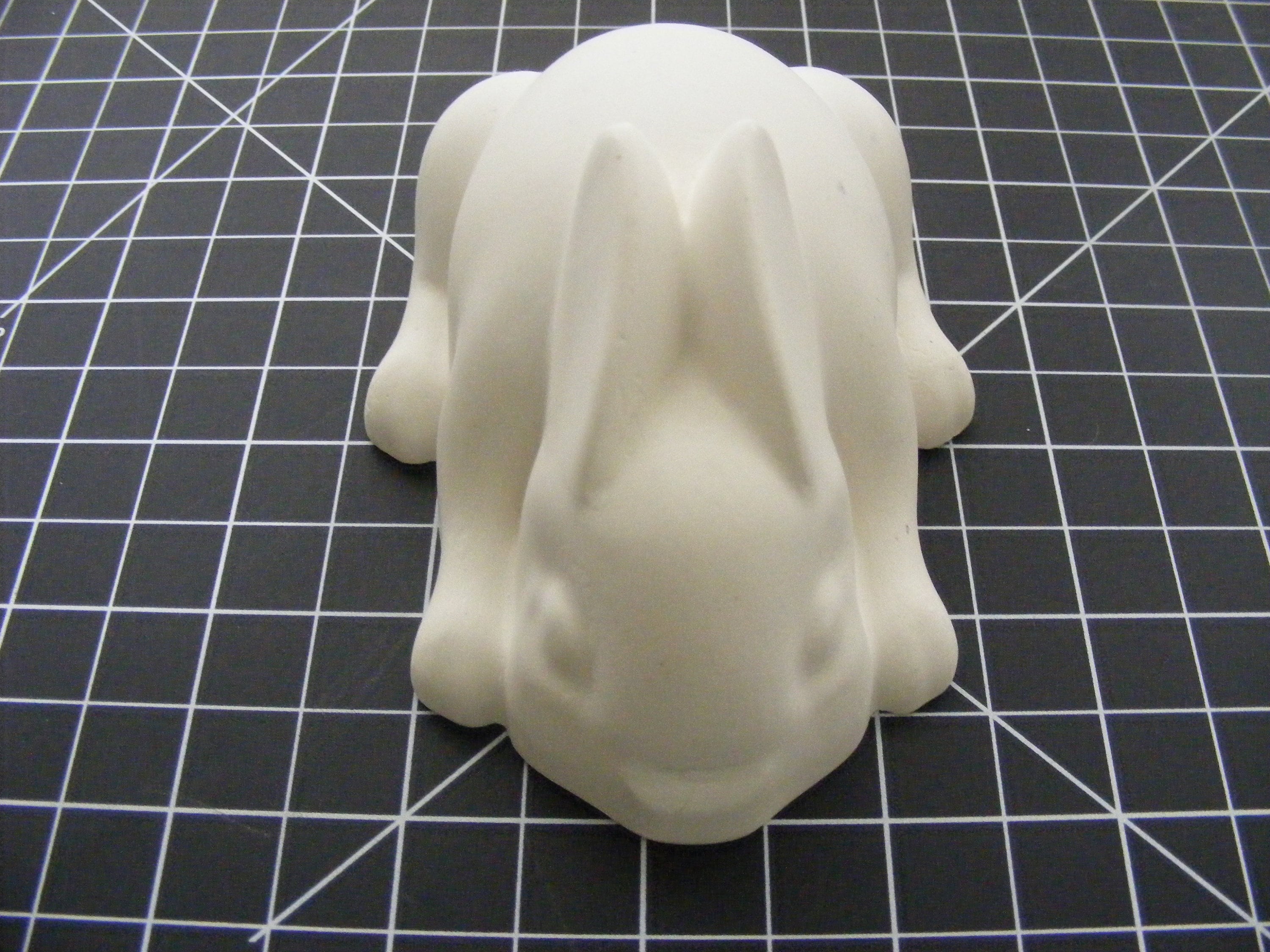Bunny Rabbit Mold Straight Ears Plastic Mold for Bath Bombs Etsy