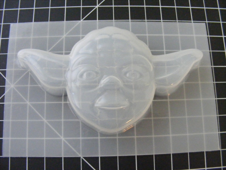 Star Wars Yoda Mold Plastic Mold Soap Mold Resin Mold Etsy