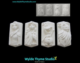 Frozen Character Mold - 5.0" Chocolate Mold | Soap Mold | Resin Mold | Craft Mold | Bath Bomb Mold | Treat Mold | Plaster Mold | Movie Mold