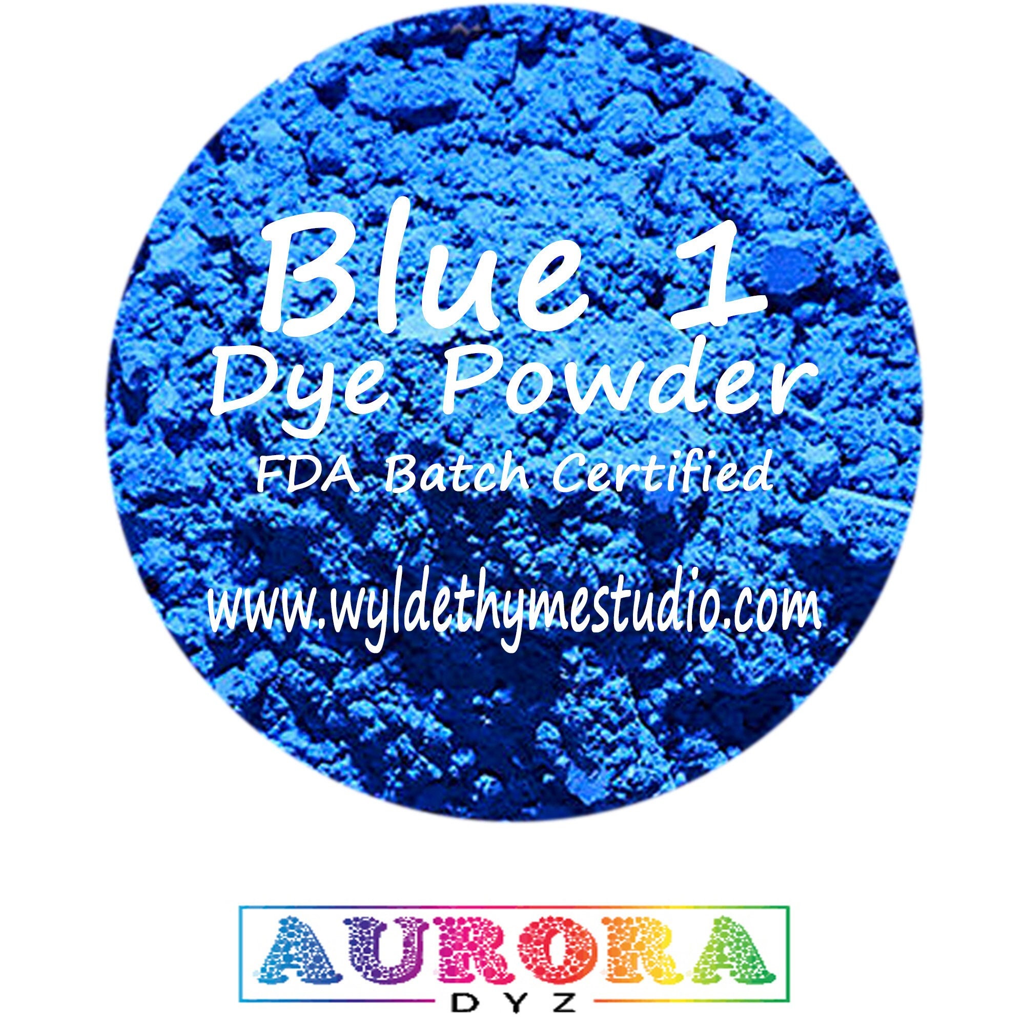 Blue 1 Batch Certified Dye Powder