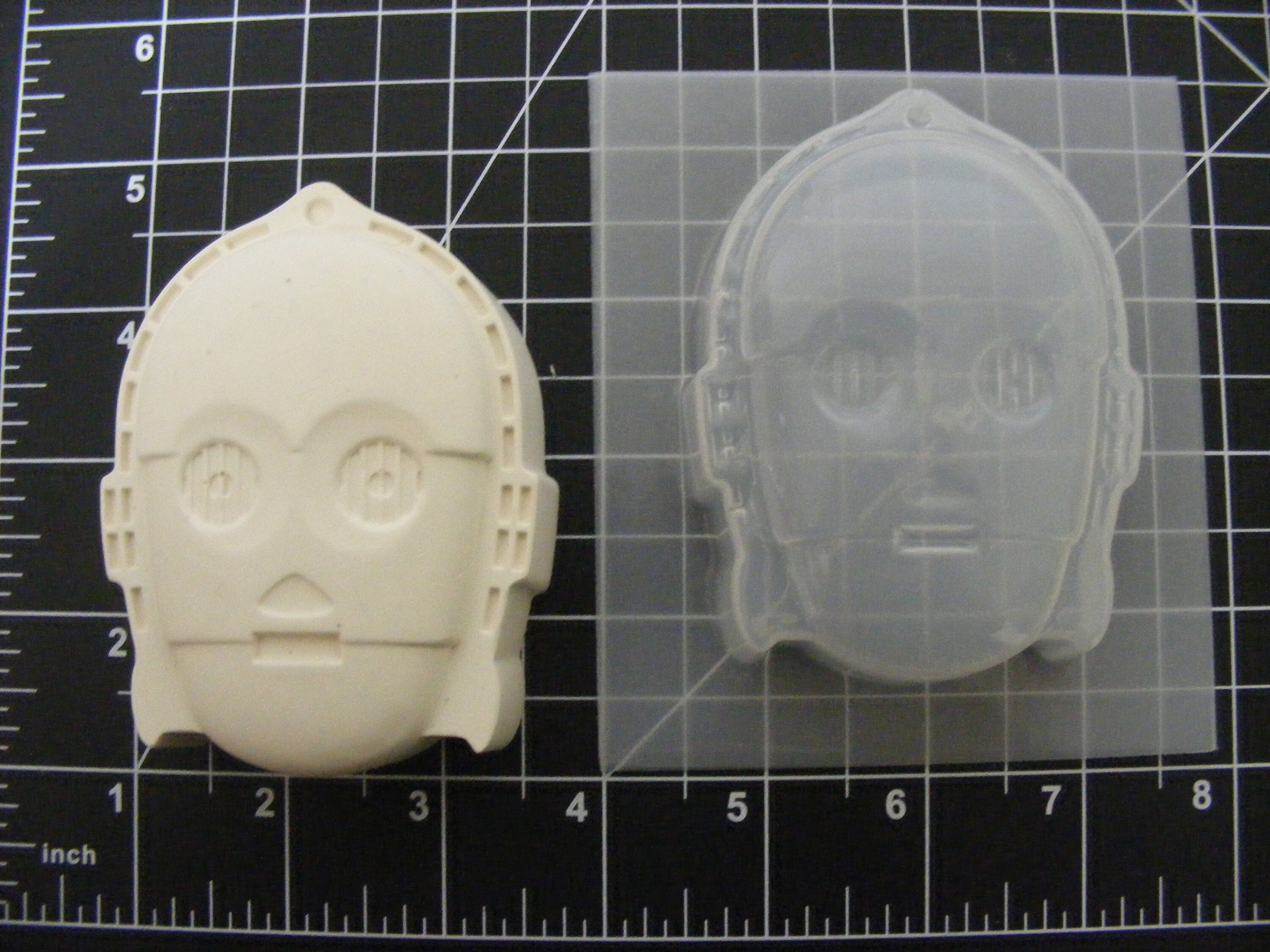 Star Wars C3PO Mold Plastic Mold Soap Mold Resin Mold Etsy