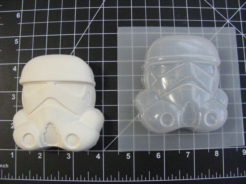 Star Wars Storm Trooper Mold Plastic Mold Soap Mold Etsy