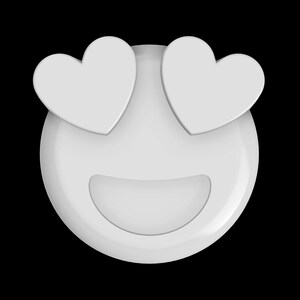Smiley Face Silicone Mold - 140 Cavities