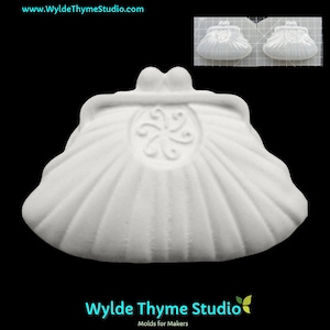Clutch Mold - 3.70&quot; Plastic Mold | Soap Mold | Resin Mold | Craft Mold | Plaster Mold | Bath Bomb Mold | Chocolate Mold | Treat Mold