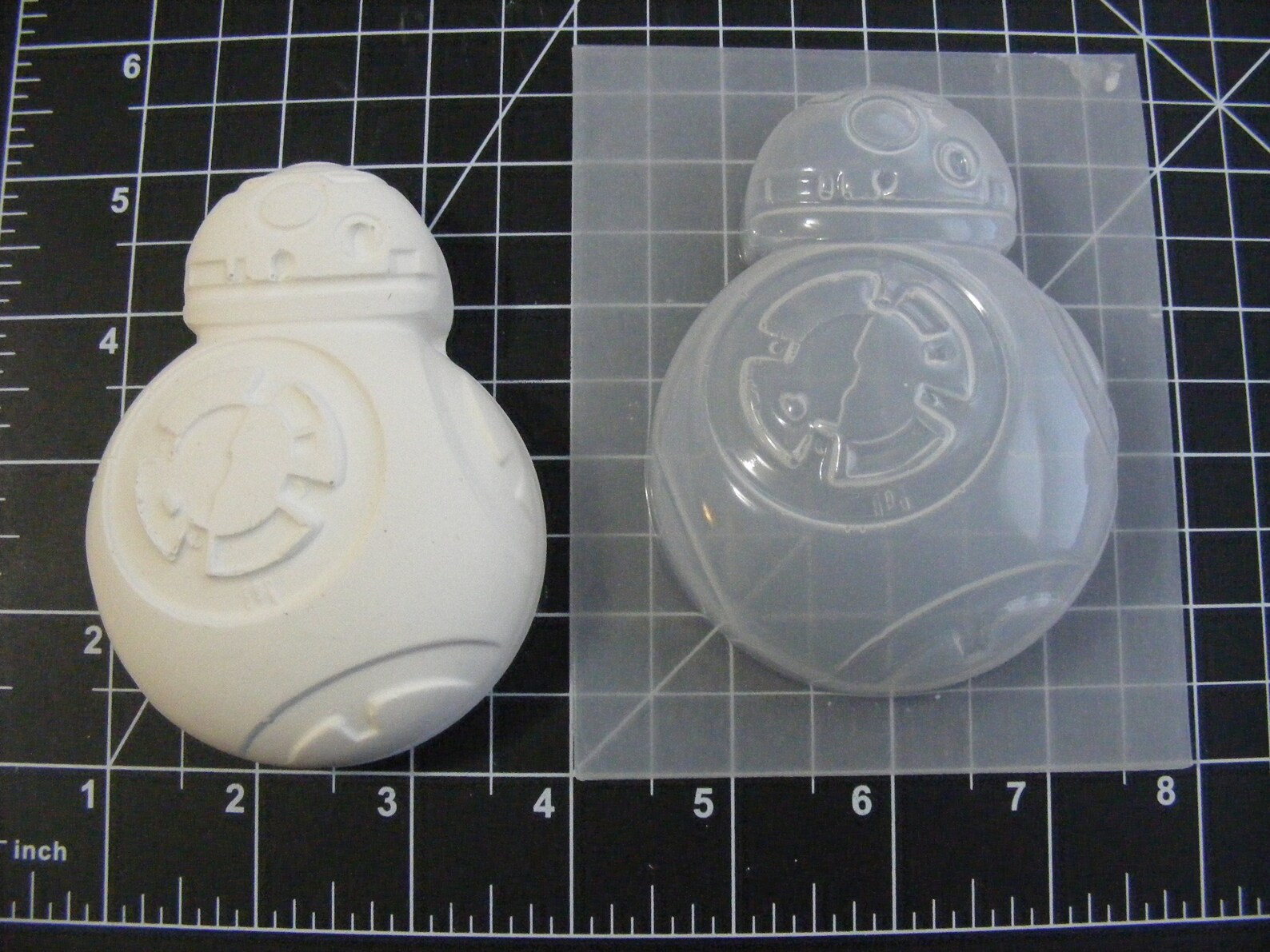 Star Wars BB 8 Mold Plastic Mold Soap Mold Resin Mold Etsy