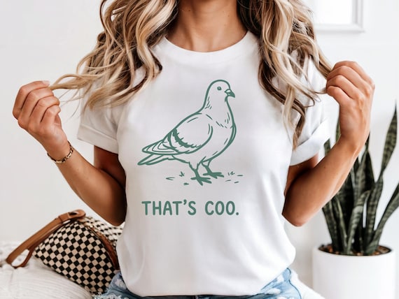 That’s Coo Pigeon PNG SVG, Funny Chill Bird Pun Meme, Vintage Urban Pigeon Design (Digital Download)