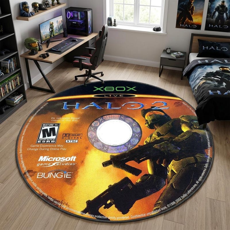 Xbox Disc Rug Game Disc Rug - Etsy