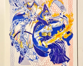 Witch Hat Atelier Screen Print