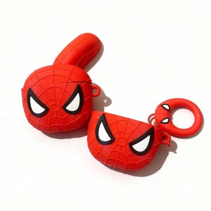 3D AirPods 4 case , super hero air pod pro , pro 2 case , shock resistant , made from robust silicone, super hero AirPods 4 case image 2