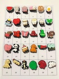 jellycat shoe charms, kawaii food and drink clog charm selection of 70 shoe accessories
