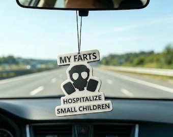 Deodorante per auto divertente Le mie scoregge ospedale bambini piccoli Deodorante per auto divertente con meme, deodorante per auto divertente