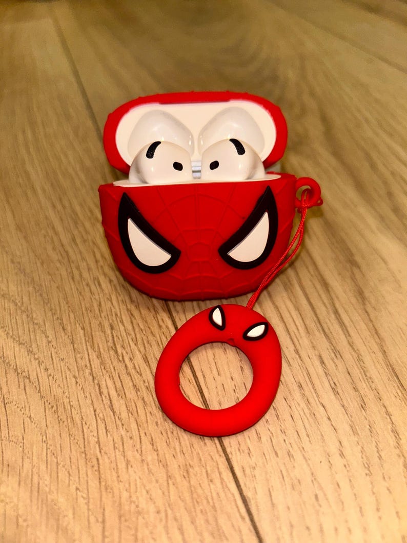 3D AirPods 4 case , super hero air pod pro , pro 2 case , shock resistant , made from robust silicone, super hero AirPods 4 case image 4