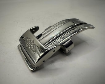 20mm Breitling Deployment Polish Stainless Steel For Breitling Watch Band